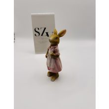 Nyuszilány Rózsaszin Ruhában