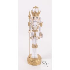Diótörő Fehér Arany Poly 35cm