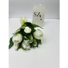 Tulipán csokor gumi Fehér