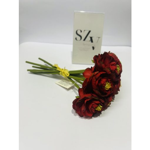 Boglárka Csokor Kötegelt 7 ágas Bordó