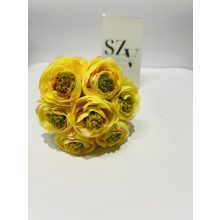 Boglárka Csokor Kötegelt 7 ágas Sárga