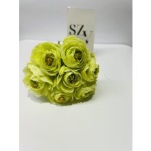 Boglárka Csokor Kötegelt 7 ágas Halvány Zöld