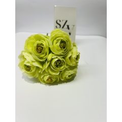 Boglárka Csokor Kötegelt 7 ágas Halvány Zöld