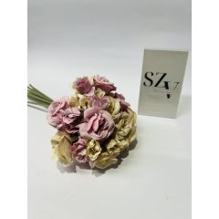 Rózsa csokor Barack 9 szálas