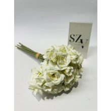 Rózsa Csokor Fehér 9 szálas