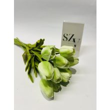 Tulipán csokor Zöld Polifoam 10 szálas 