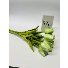 Tulipán csokor Zöld Polifoam 10 szálas 