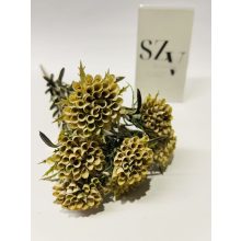 Zöld Csokor Drapp 7 ágú 