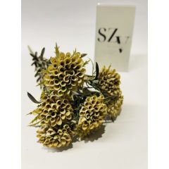 Zöld Csokor Drapp 7 ágú 