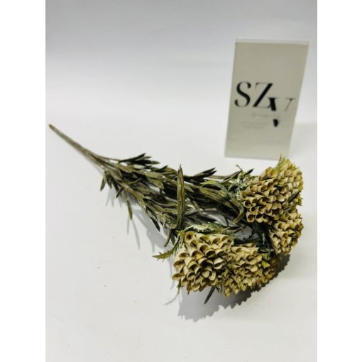 Zöld Csokor Drapp 7 ágú 