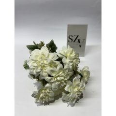 Dália Csokor Fehér 7 Ágas