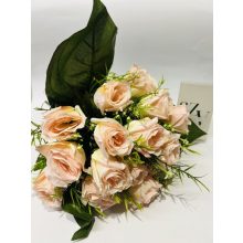 Rózsa csokor bimbós 18 fejes Rózsaszin