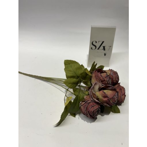 Rózsa Csokor Antik Lila