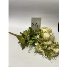 Rózsa csokor 6 ágú Krém