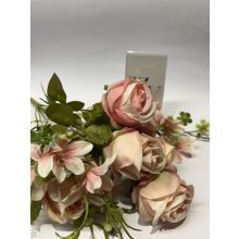 Rózsa csokor 6 ágú Rózsaszin