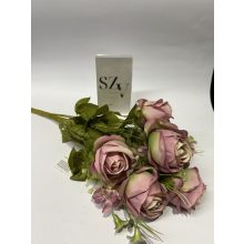 Rózsa csokor 6 ágú Sötét Rózsaszin