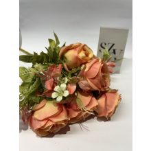 Rózsa csokor 6 ágú Narancs