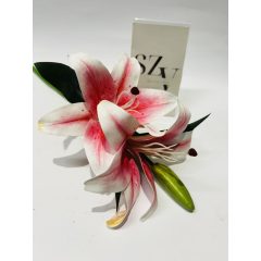 Liliom ág 2 Virágos Pink cirmos