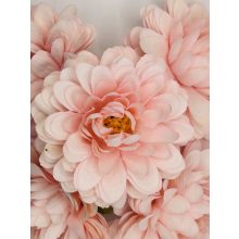 Dália Selyemvirág Fej Rózsaszín 8 cm (24 darab)