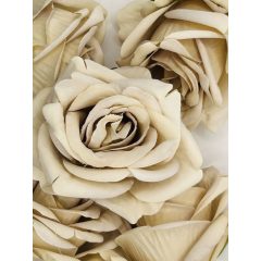 Rózsa Fej Drapp 6 cm (24 db)