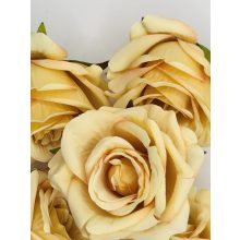 Rózsa Fej Antik Sárga 6 cm (24 db)