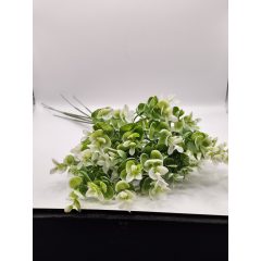 Eucalyptusz csokor 6 szálas zöld-fehér