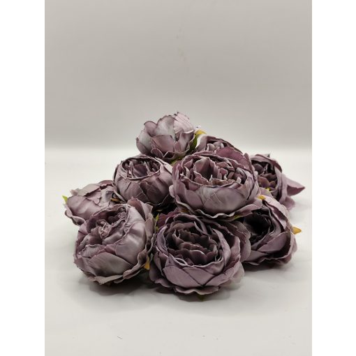 Peonia fej 5,5 cm Lila ( 12 darabos)