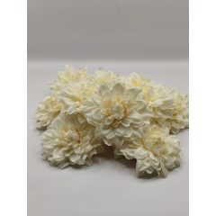 Dália fej sötét Krém 8 cm (12 darabos)